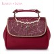 Lovely Lota Constellation 2 Way Handbag(Navy Blue/Black/White/Wine Red)